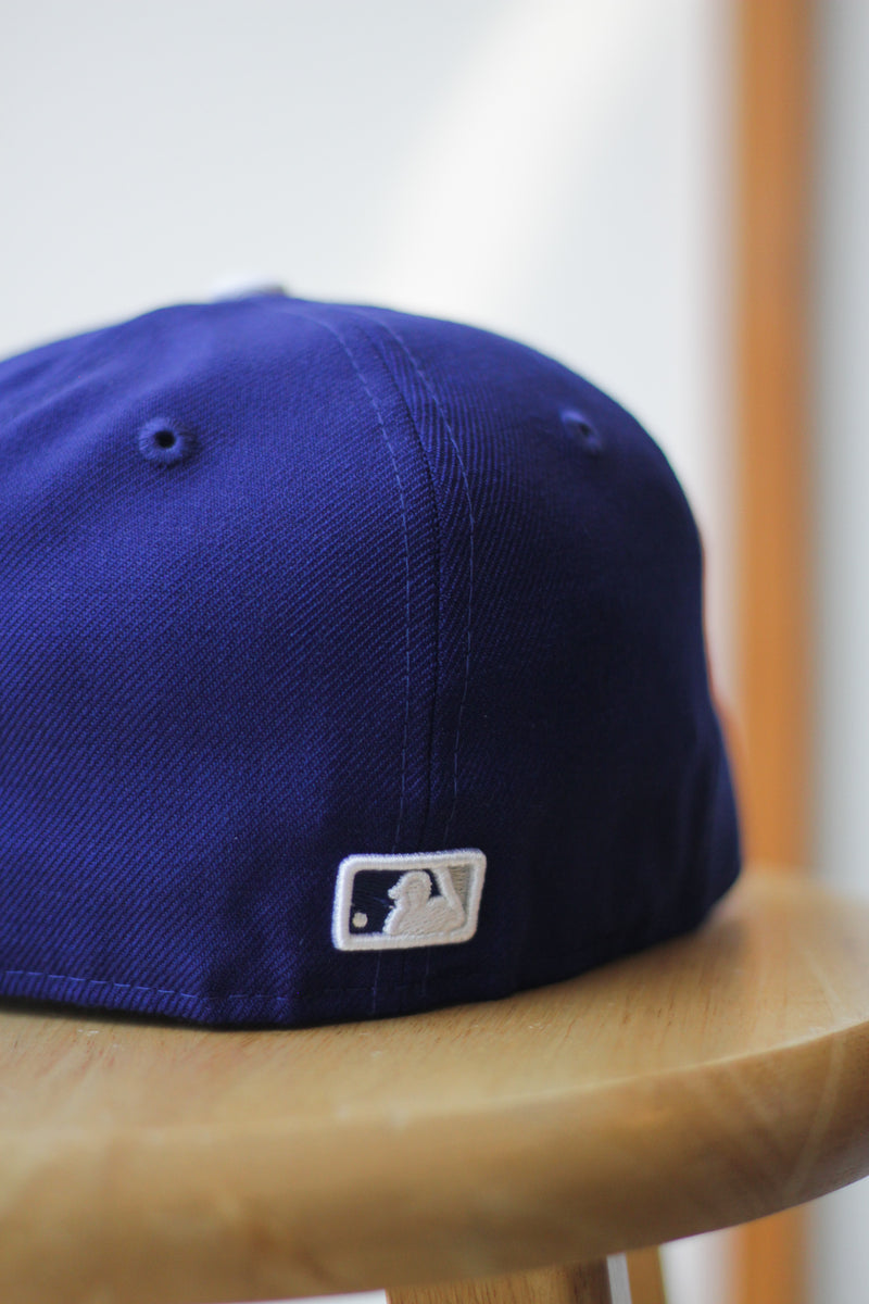 1988 LOS ANGELES DODGERS ROYAL FITTED W/ GREY UNDER VISOR