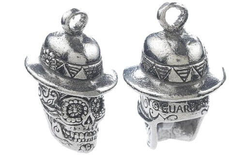 3-D SENOR SUGAR SKULL GUARDIAN BELL