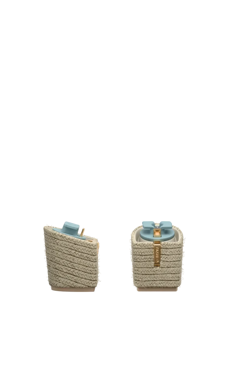 3 Inch Block Heel Kit Espadrille