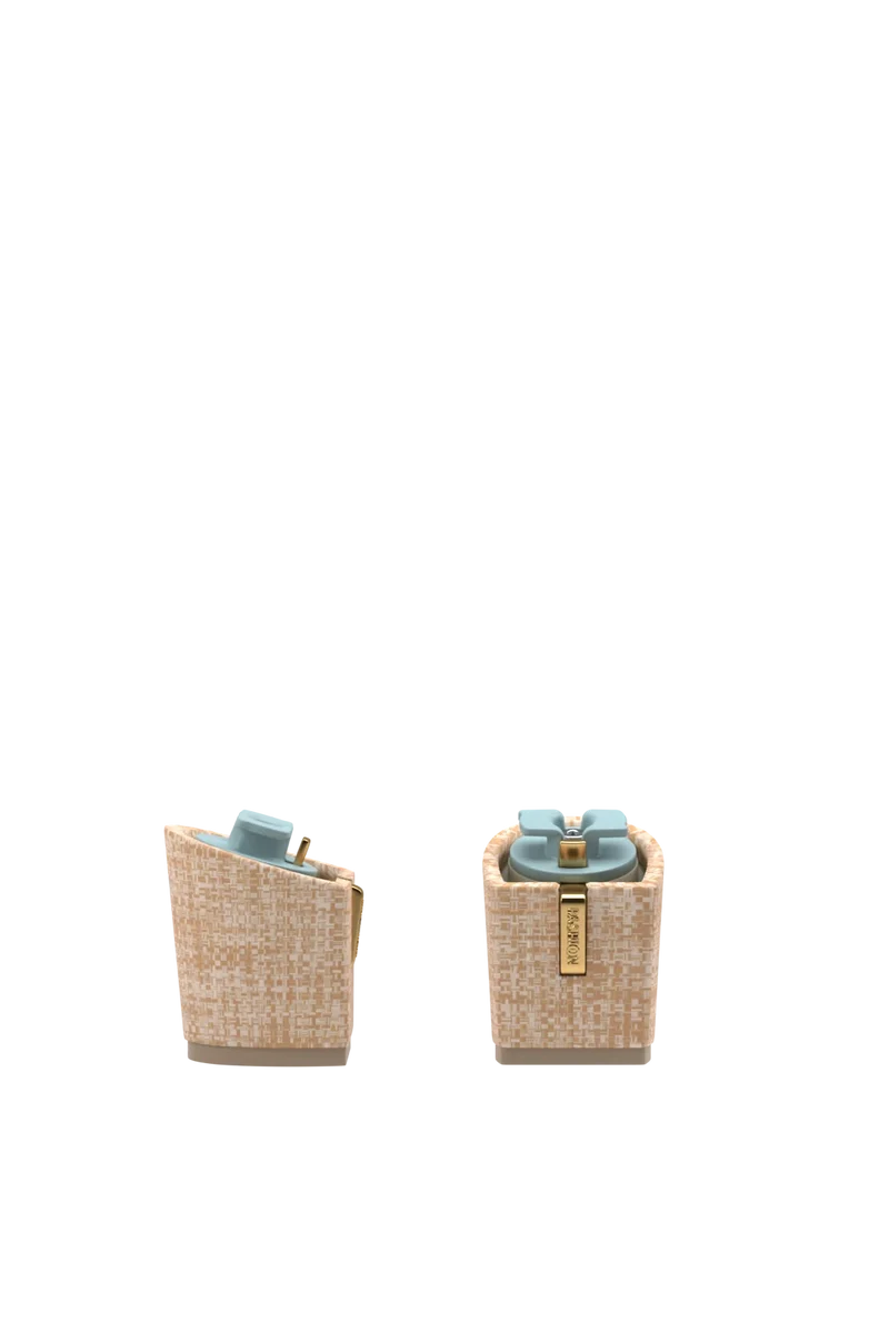 3 Inch Block Heel Kit Raffia
