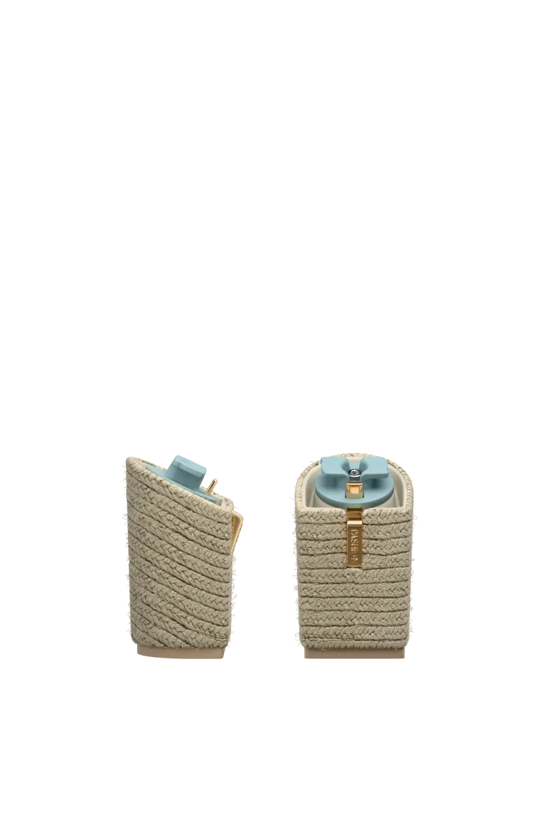 4 Inch Block Heel Kit Espadrille