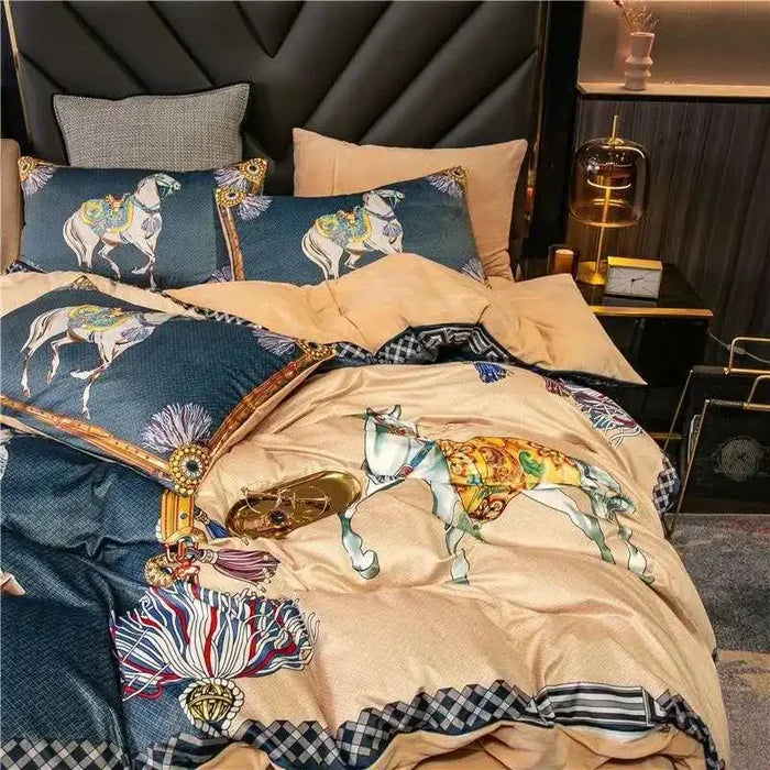 4-Piece Sateen Bedding Set (Edouard)