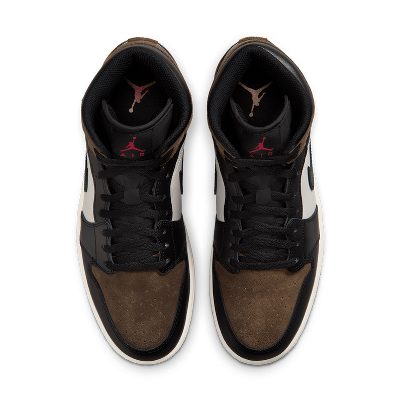 AIR JORDAN 1 MID BLACK / PHANTOM