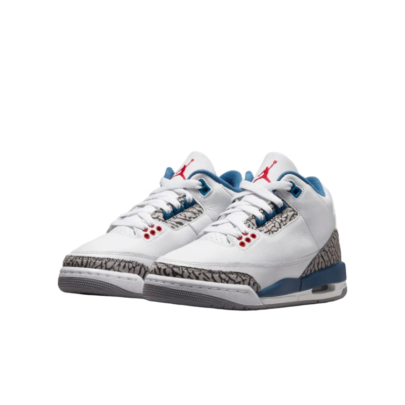 AIR JORDAN 3 RETRO (GS) "TRUE BLUE"