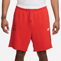 AIR JORDAN RARE AIR FRENCH TERRY SHORTS "CHILE RED/SAIL"