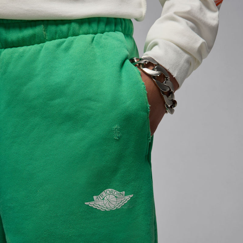 AIR JORDAN RARE AIR FRENCH TERRY SHORTS "STADIUM GREEN/SAIL"
