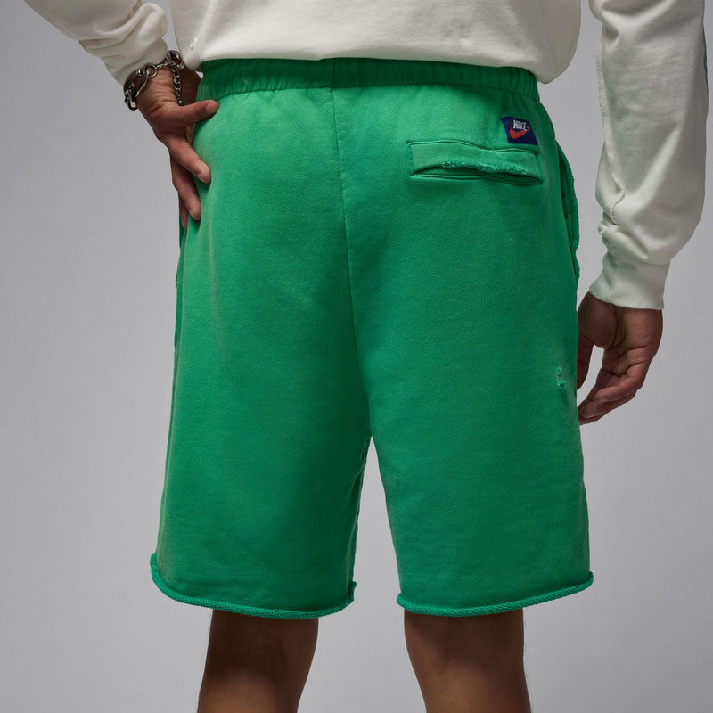 AIR JORDAN RARE AIR FRENCH TERRY SHORTS "STADIUM GREEN/SAIL"