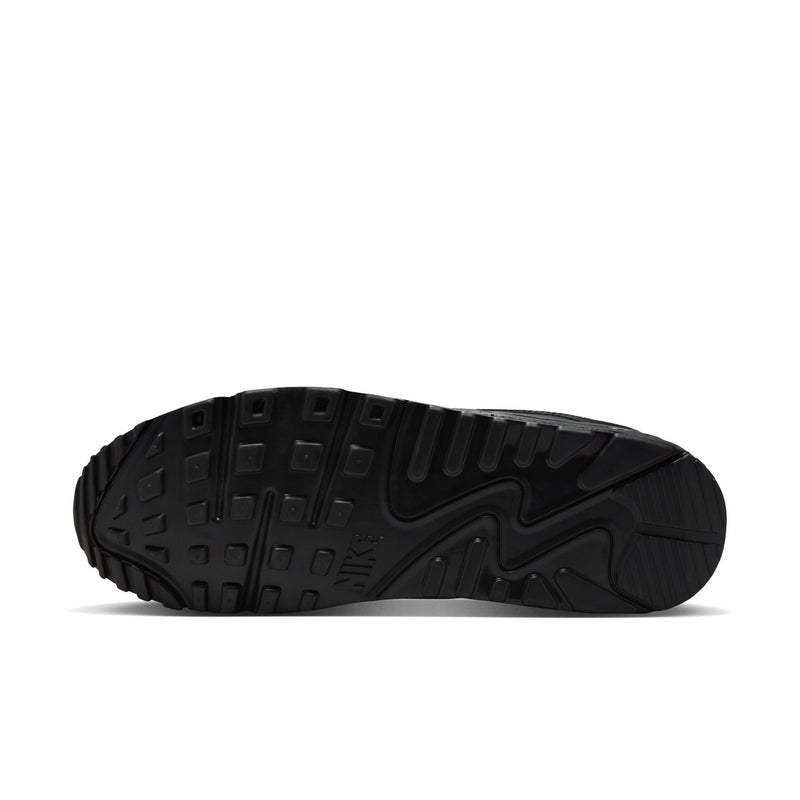 Nike Air Max 90 outsole, black rubber tread with traction pattern