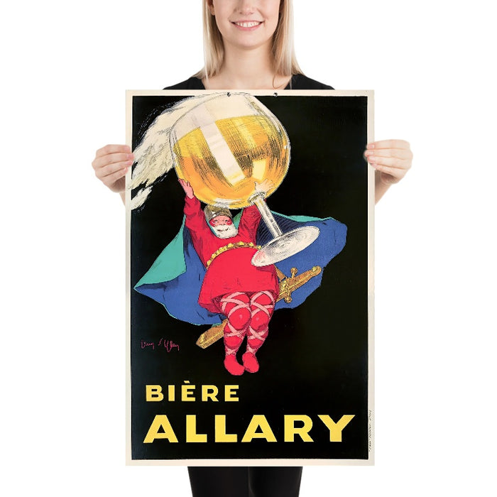 Allary Vintage Beer Poster by Jean d'Ylen, 1886
