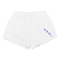 Alpha Delta Pi Fleece Clare Shorts - White