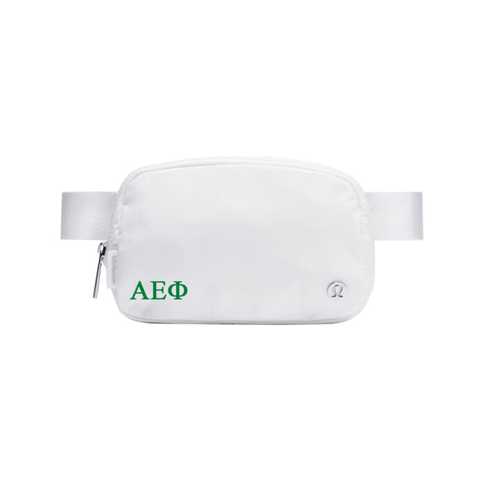 Alpha Epsilon Phi lululemon Everywhere Belt Bag - White