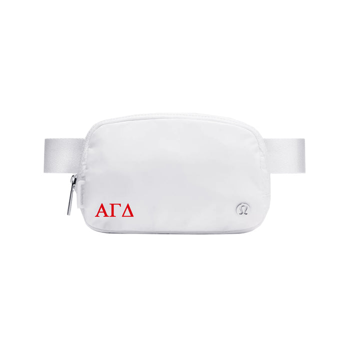 Alpha Gamma Delta lululemon Everywhere Belt Bag - White