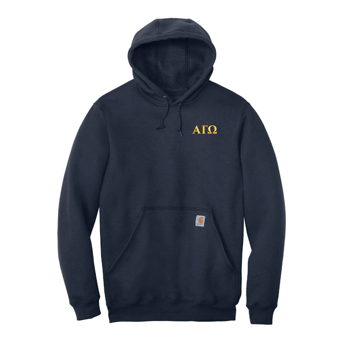 Alpha Gamma Omega Carhartt Hooded Pullover