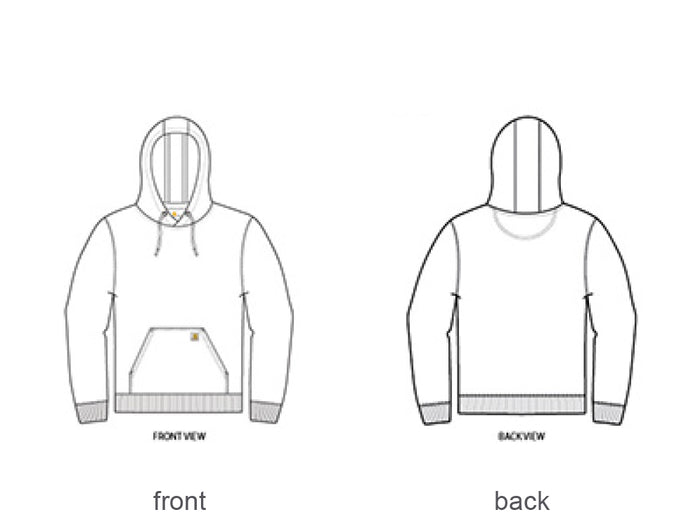 Alpha Gamma Omega Carhartt Hooded Pullover