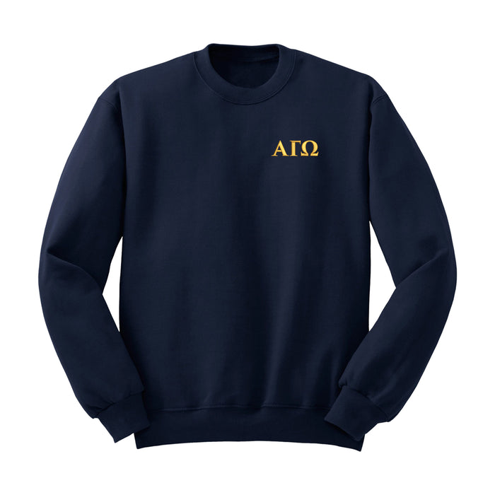 Alpha Gamma Omega Classic Crewneck Sweatshirt