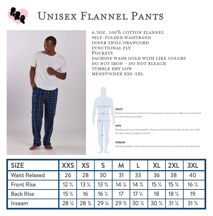Alpha Gamma Omega Flannel Pants