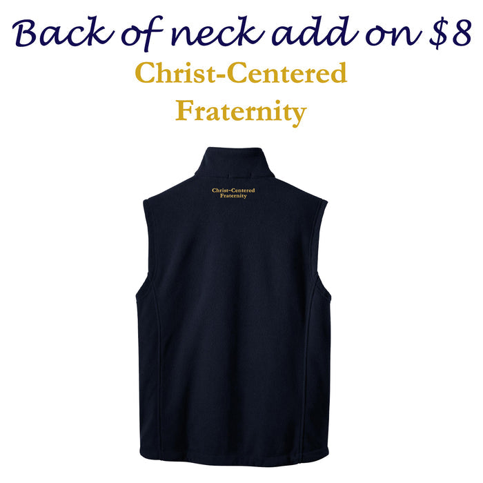 Alpha Gamma Omega Fleece Vest