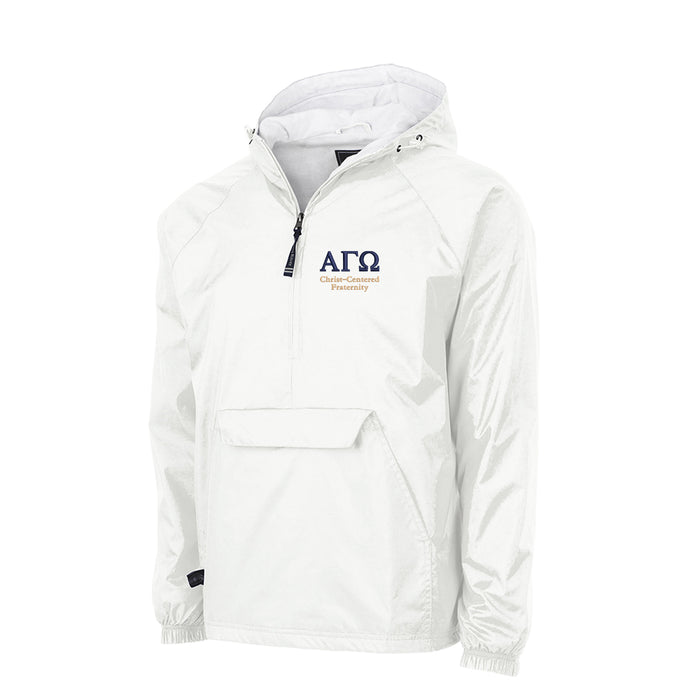 Alpha Gamma Omega Lined Windbreaker -Christ Centered Fraternity