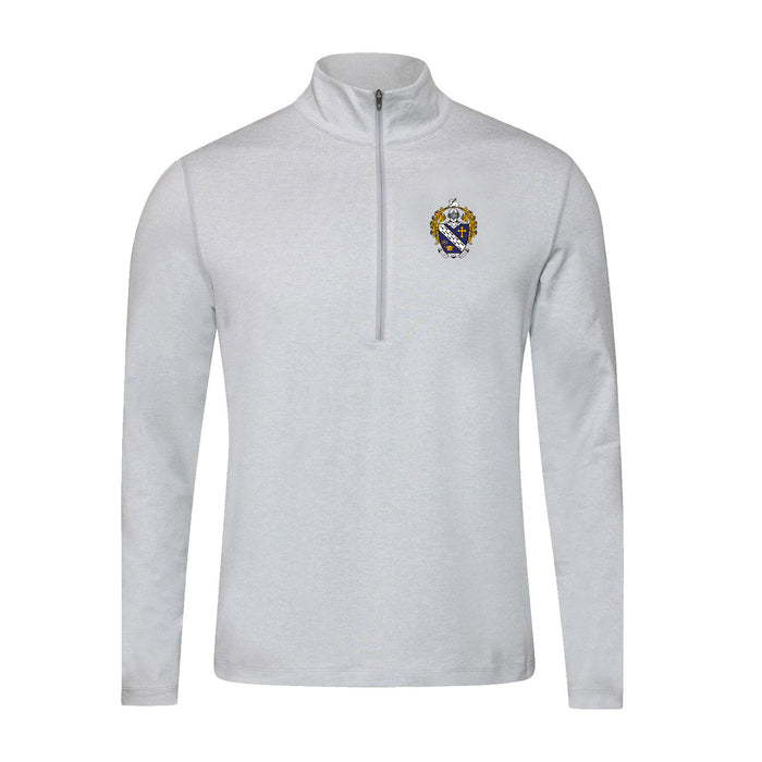 Alpha Gamma Omega lululemon Soft Jersey Half Zip - Crest