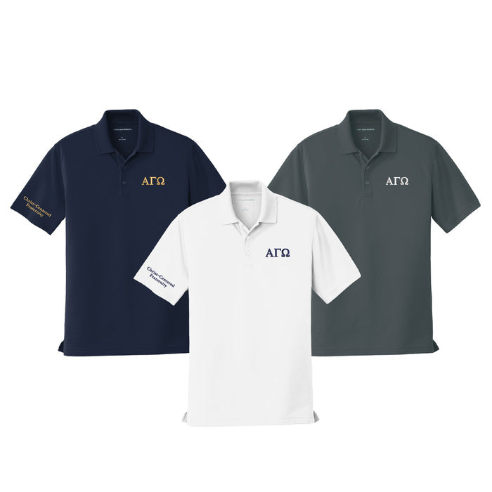 Alpha Gamma Omega Performance Polo