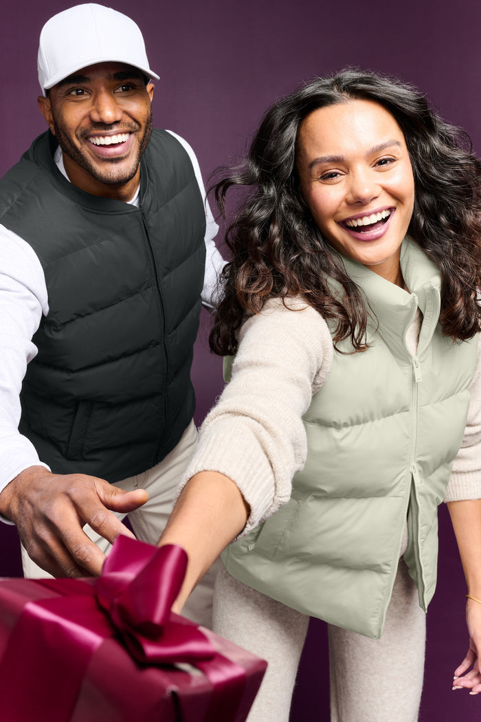 Alpha Gamma Omega Puffy Vest by Mercer+Mettle®