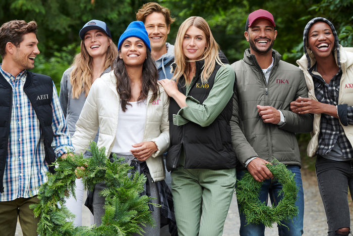 Alpha Gamma Omega Puffy Vest by Mercer+Mettle®
