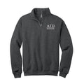 Alpha Gamma Omega Quarter Zip Sweatshirt - 2 Line Design