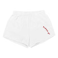 Alpha Omicron Pi Fleece Claire Shorts - White
