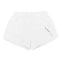 Alpha Xi Delta Fleece Claire Shorts - White
