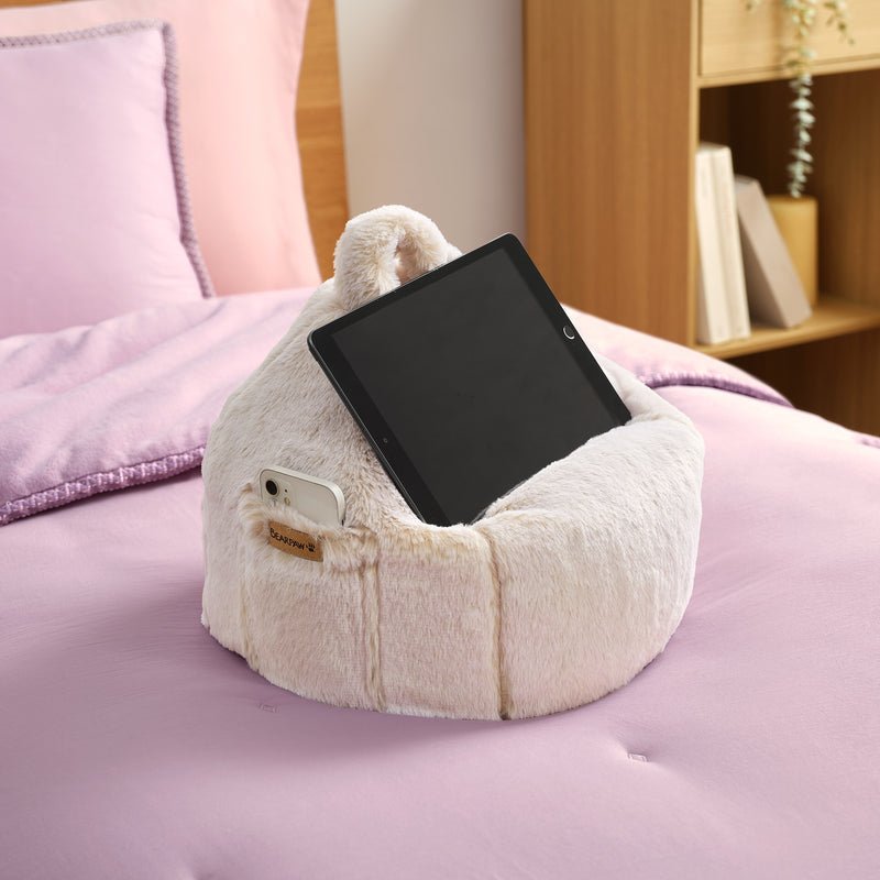 ARTESTIA LAP POUF LIGHT TAN