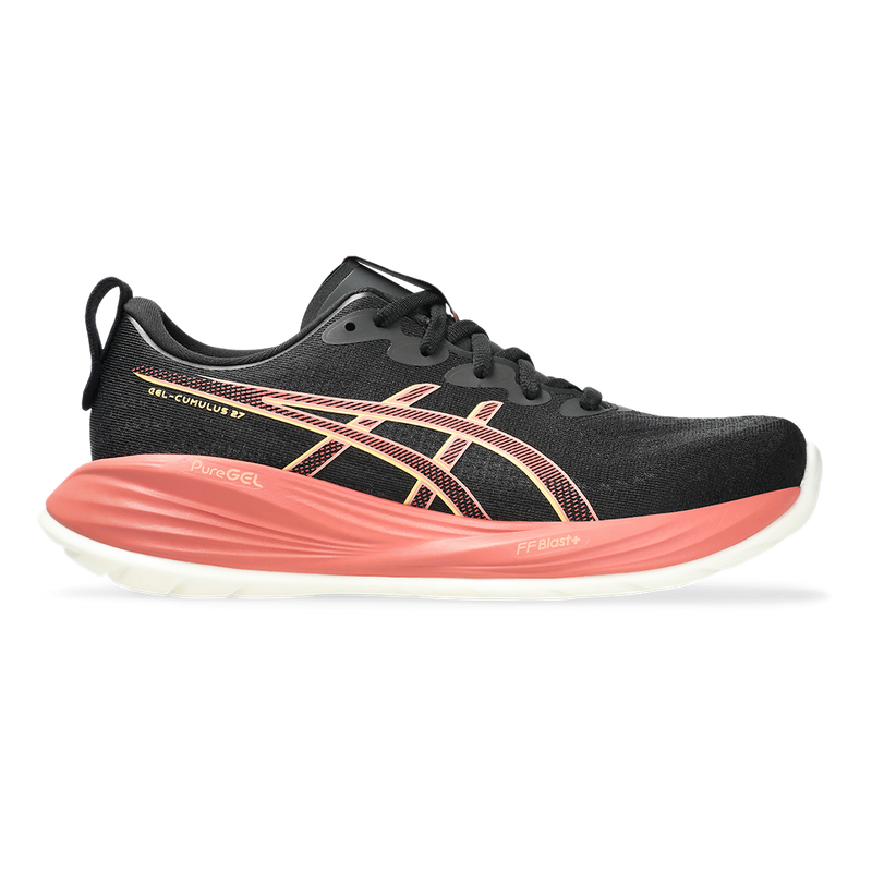 Asics Gel Cumulus 27 Black - Orange Glow