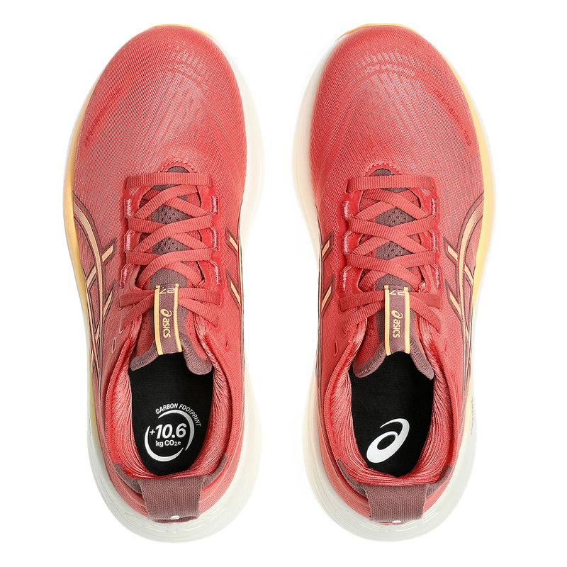 Asics Gel Nimbus 27 Dark Pink Clay - Orange Glow