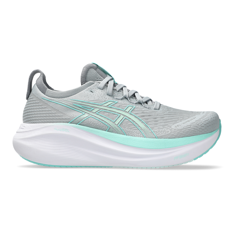 Asics Gel Nimbus 27 Piedmont Grey - Illuminate Mint