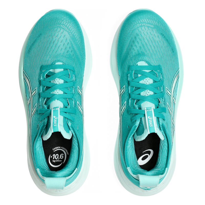 Asics Gel Nimbus 27 Wave Teal - Illuminate Mint