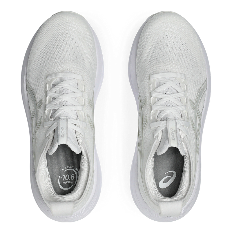 Asics Gel Nimbus 27 White - Glacier Grey