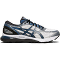 Asics Nimbus 21 - White - Deep Sapphire
