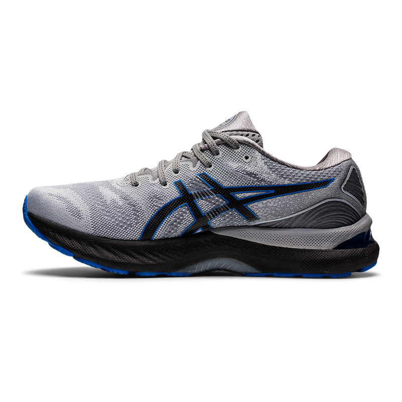 Asics Nimbus 23 - Piedmont Grey - Electric Blue