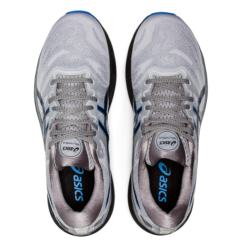 Asics Nimbus 23 - Piedmont Grey - Electric Blue