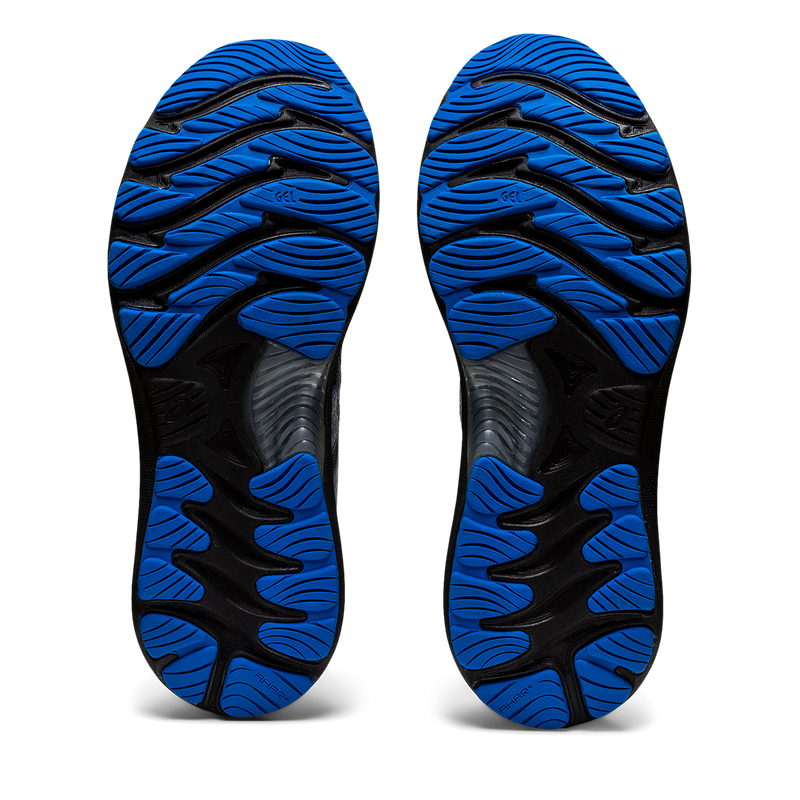 Asics Nimbus 23 - Piedmont Grey - Electric Blue