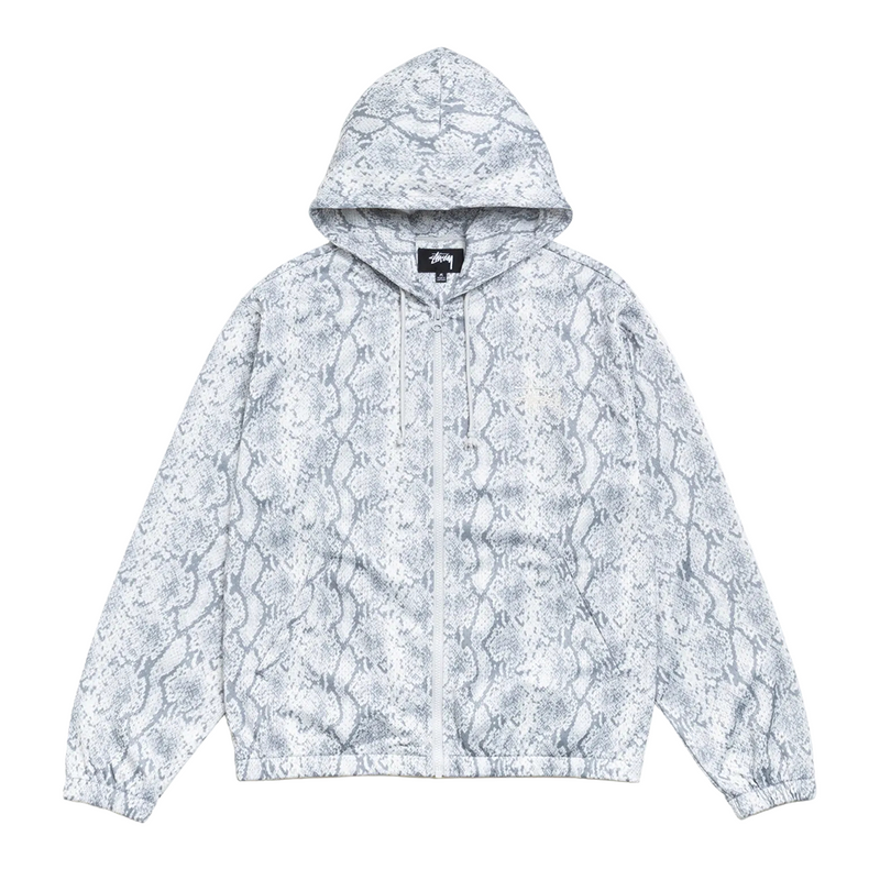 ATHLETIC MESH ZIP HOODIE SNAKE