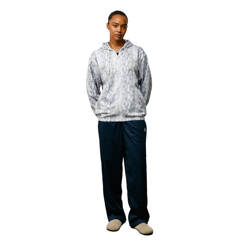 ATHLETIC MESH ZIP HOODIE SNAKE