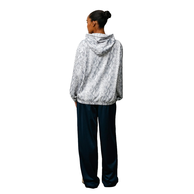 ATHLETIC MESH ZIP HOODIE SNAKE