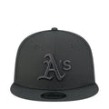 Dark gray baseball cap with tonal 'A's logo and curved brim