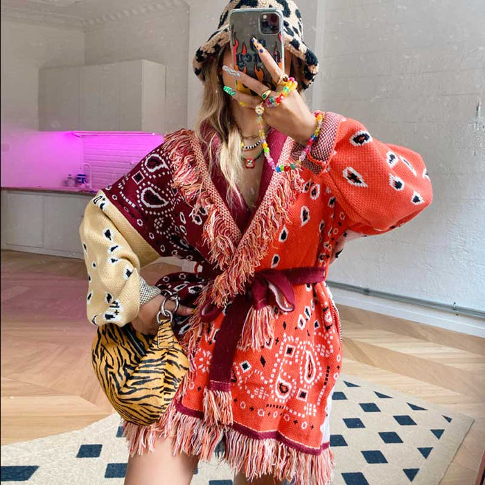 Auburn Leotie Oversized Cardigan Jacket