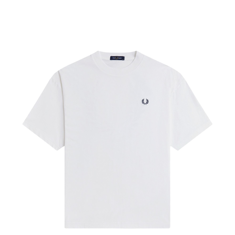 BACK PRINT LAUREL WREATH T-SHIRT SNOW WHITE