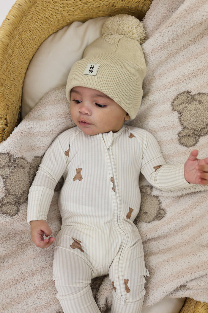Bamboo Zip Pajamas | Teddy