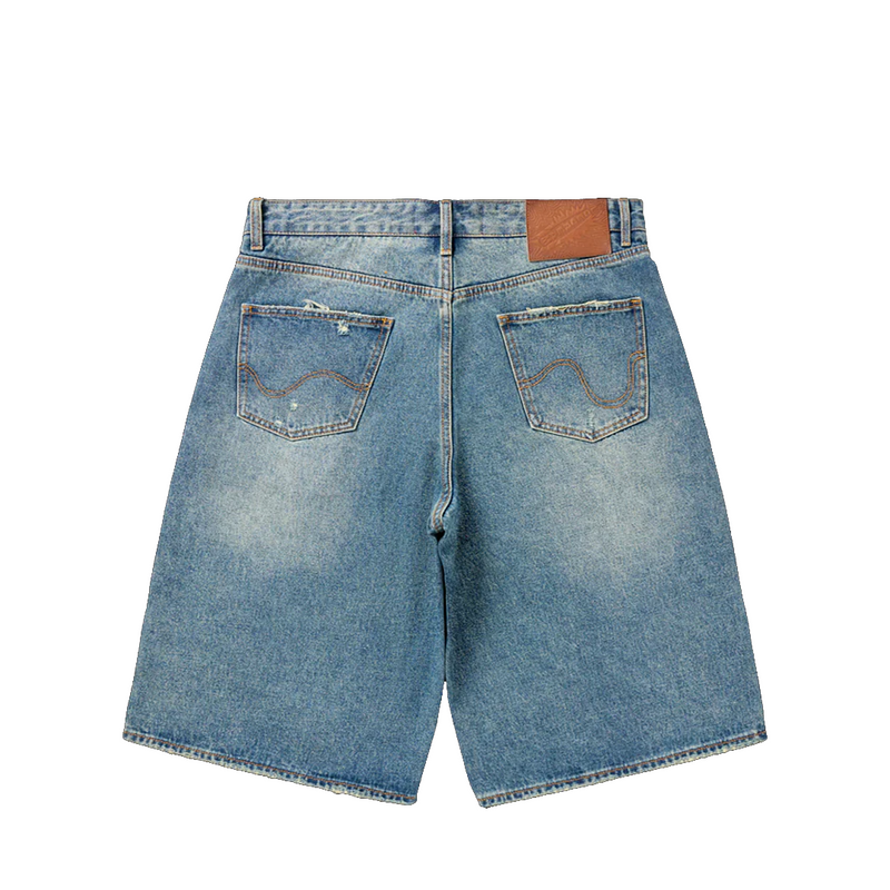 BASKIN JEAN SHORT BLUE FUDGE