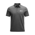 Beta Upsilon Chi lululemon Evolution Short-Sleeve Polo - Heathered Black