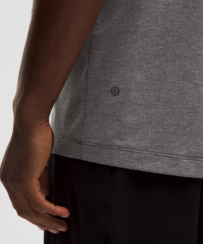 Beta Upsilon Chi lululemon Evolution Short-Sleeve Polo - Heathered Black