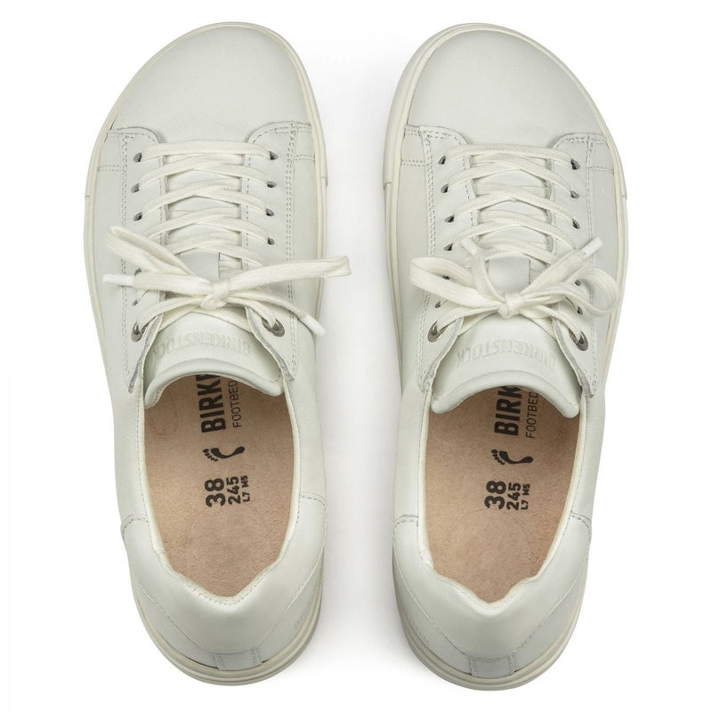 Birkenstock 1017723 Women's Bend Low Shoes  5 Casual White Natural Leather